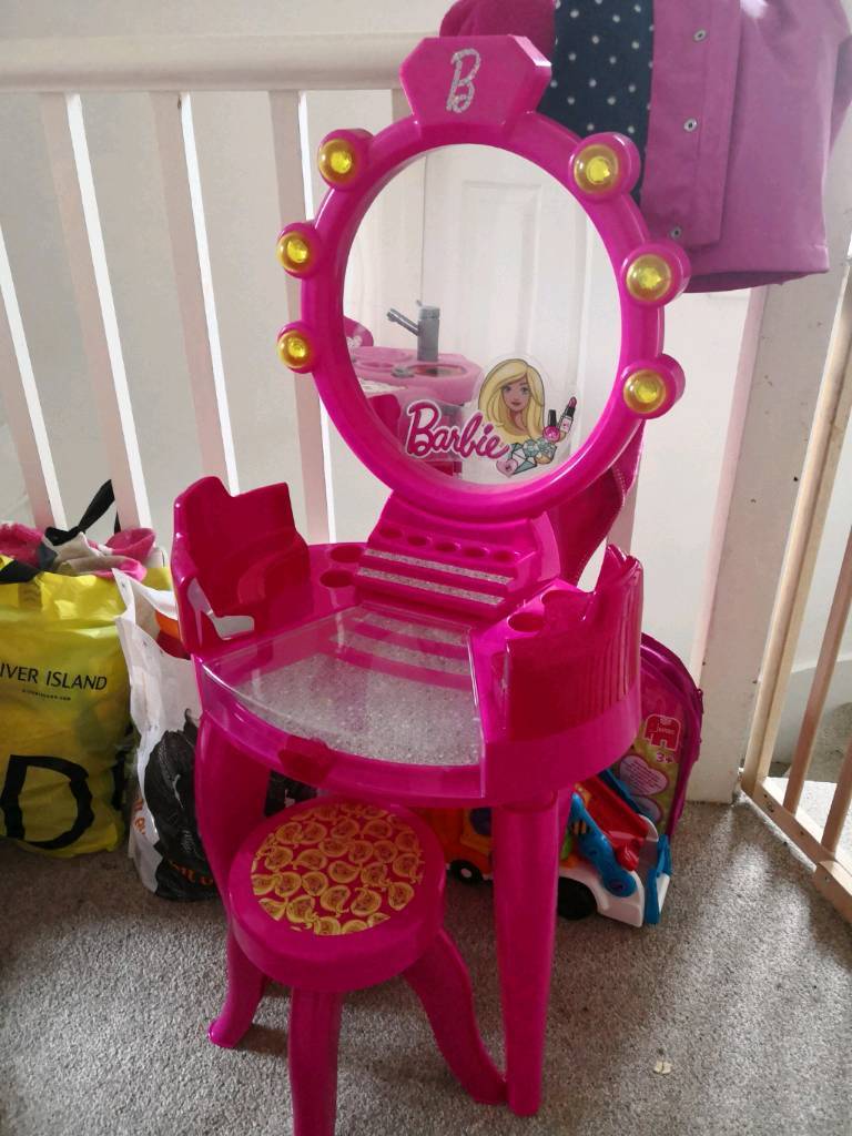 barbie vanity table argos